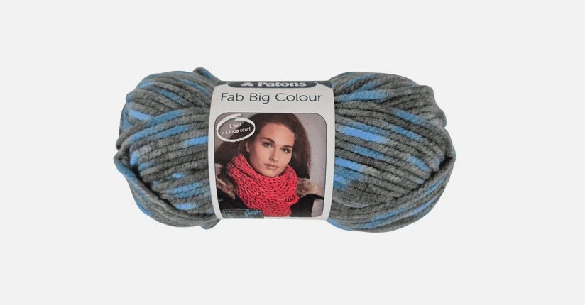 Patons Fab Big Colour 200g - Mermaid Mix