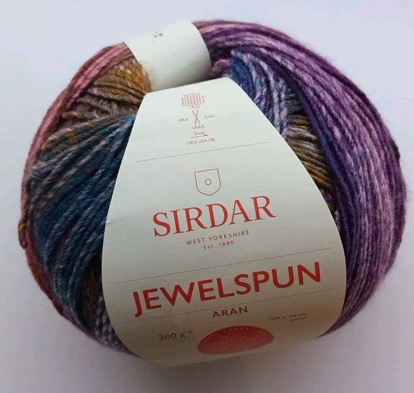 Sirdar JewelSpun Aran - Northern Lights