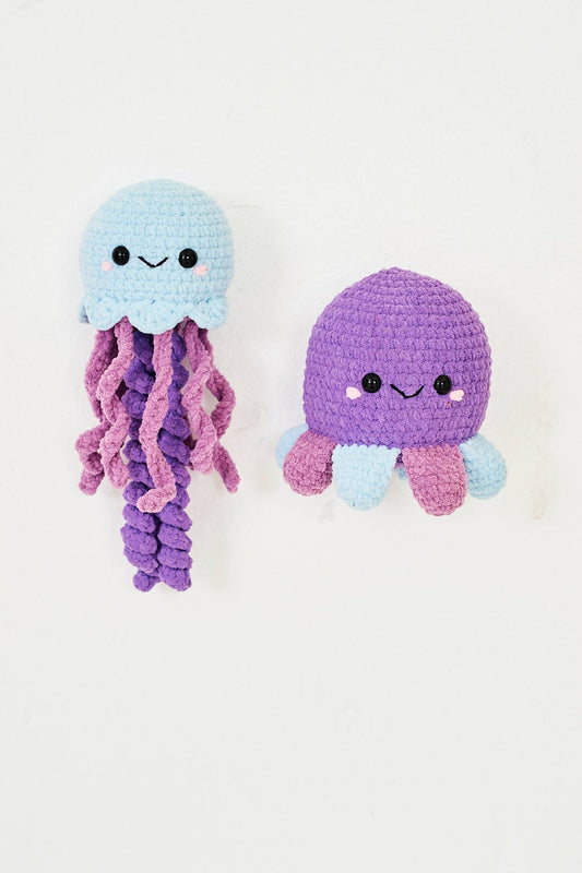 Octopus & Jellyfish Pattern - Super Chunky