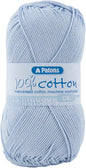 Patons 100% Cotton DK 100g - Pale Blue