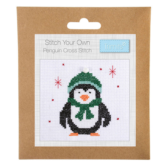Counted Cross Stitch Kit: Penguin