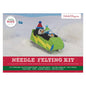 Needle Felting Kit - Bobsled Penguins