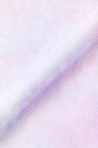 Aida Printed 14CT 38.1cm x 45.7cm - Pink/Purple
