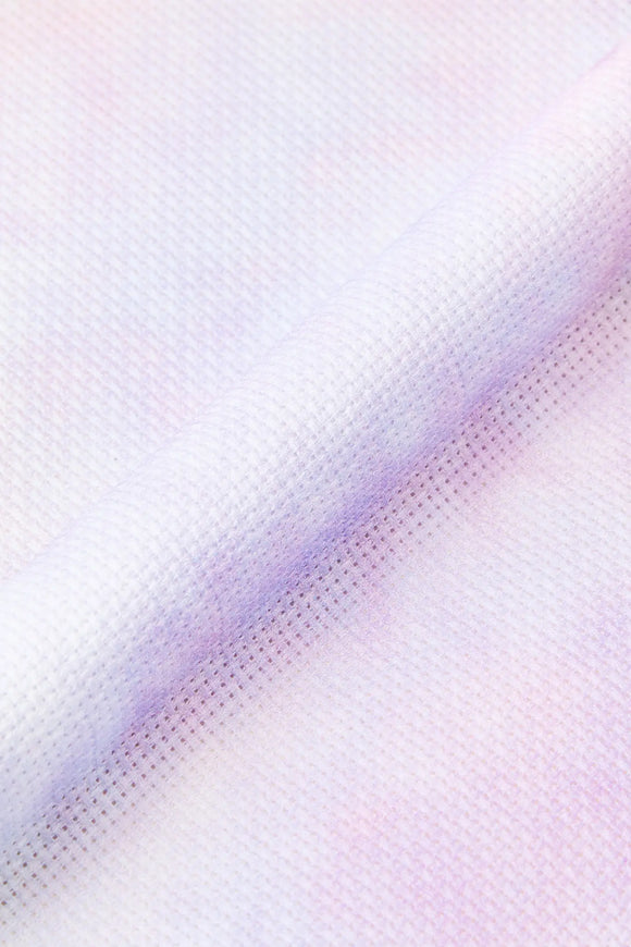 Aida Printed 14CT 38.1cm x 45.7cm - Pink/Purple