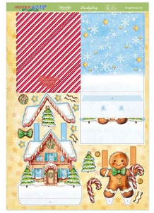 Gingerbread Joy - Pop-Up Stepper Card