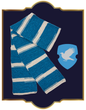 Harry Potter Self Striping Scarf Yarn - Chunky - Ravenclaw