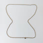 Link Necklace, 17.5 inch/44cm) Stainless Steel