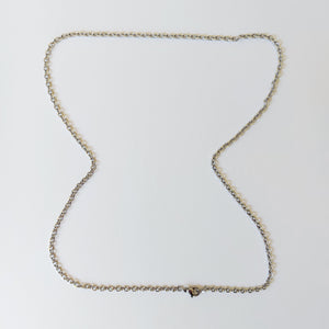 Link Necklace, 17.5 inch/44cm) Stainless Steel