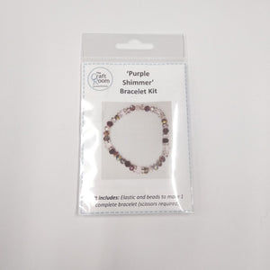 'Purple Shimmer' Bracelet Kit