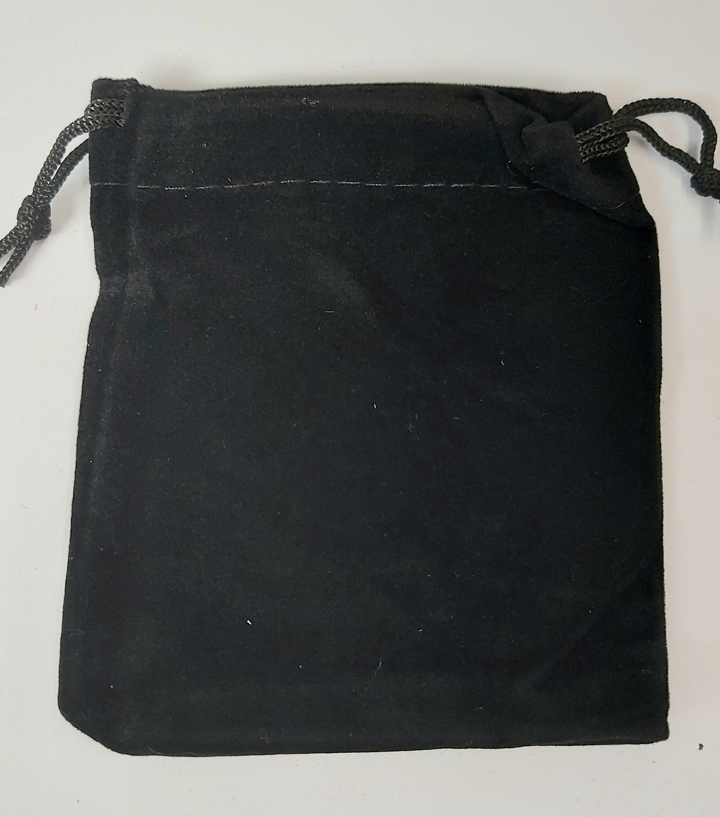 Velveteen Bags - 10 x 12cm (Approx) - 4 Pack - Black
