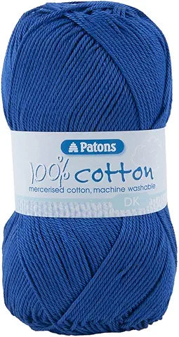 Patons 100% Cotton DK 100g - Royal