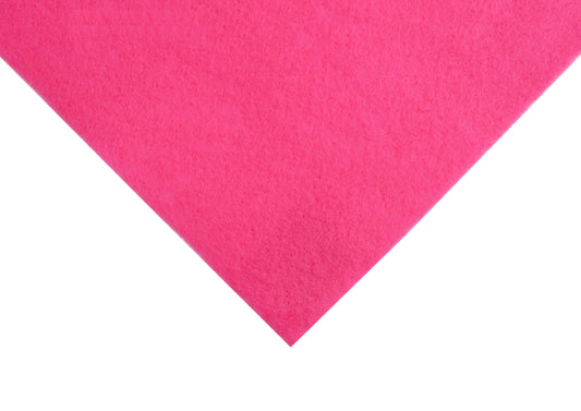Acrylic Felt Sheet A4 - Shocking Pink