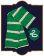 Harry Potter Self Striping Scarf Yarn - Chunky - Slytherin