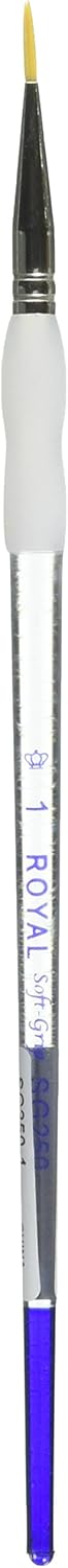 Royal Soft Grip Gold Taklon Round Paint Brush - 1