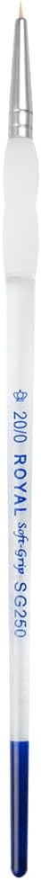 Royal Soft Grip Gold Taklon Round Paint Brush - 5/0
