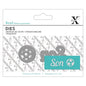 XCut Mini Sentiment Die - Son (2pcs)