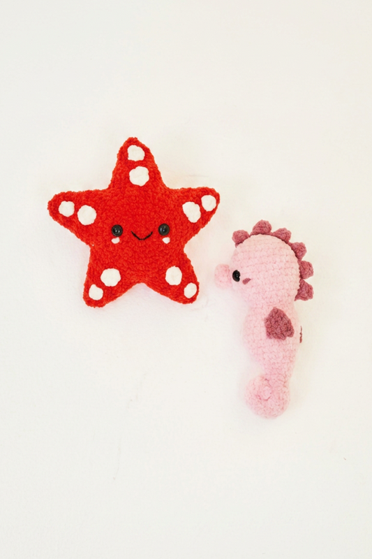 Seahorse & Starfish Pattern - Super Chunky
