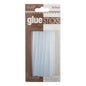 Replacement Glue Gun Sticks: Hi-Tack: Opaque: 7mm x 10cm: 12 Pieces