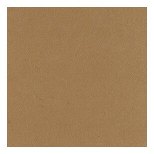 Acrylic Felt Sheet A4 - Tan
