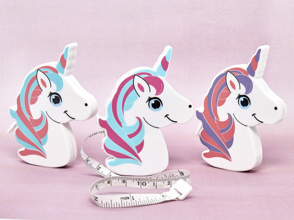 Unicorn Shape Retractable Tape Measure 100cm