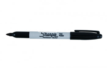 Sharpie Fine Point Permanent Marker (Black) (Packaged)
