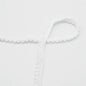 Pom Pom Ribbon - 4mm - White 1m