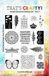 Clearstamp A5 - Small Elements - Set 3