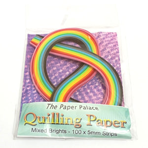 Quilling Paper 5mm Mixed Brights (100)