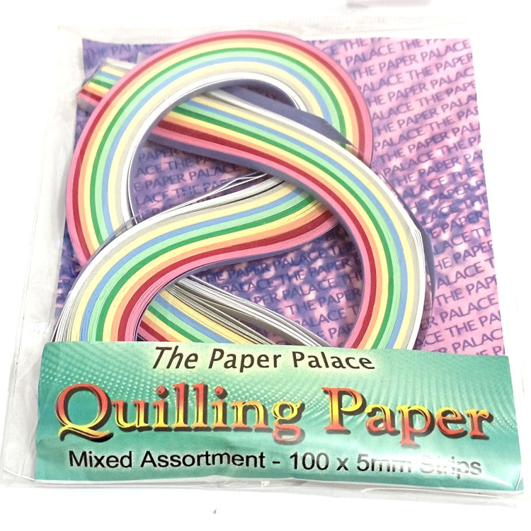 Quilling Paper 5mm Mixed Assortment (100)