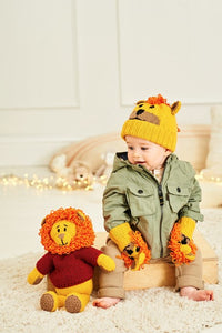 9868 Rory the Lion Toy, Hat & Mittens