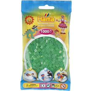 Hama Beads 1000pc Translucent Green