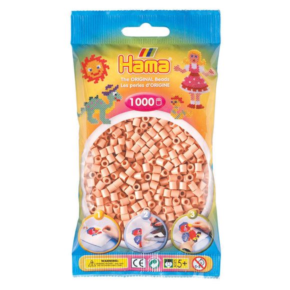 Hama Beads 1000pc Flesh