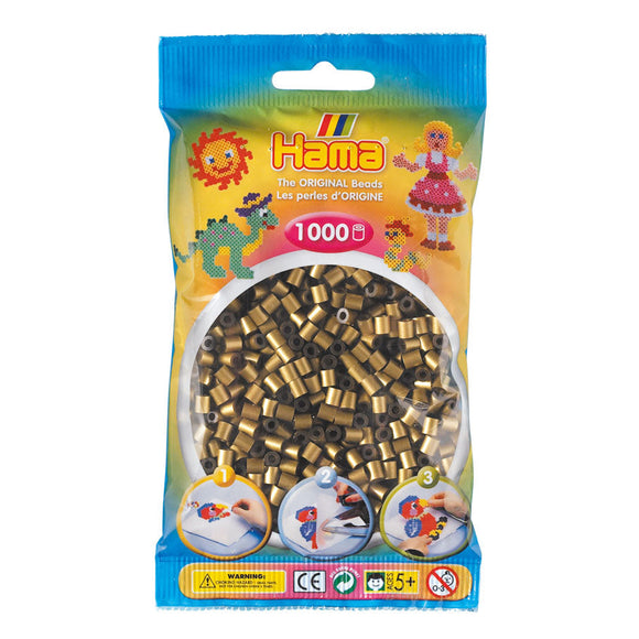 Hama Beads 1000pc Metallic Bronze