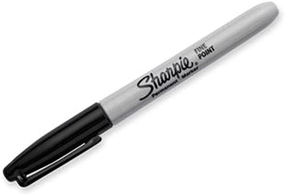 Sharpie Fine Point Permanent Marker (Black)