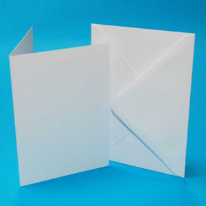 A5 White Cards & Envelopes x25