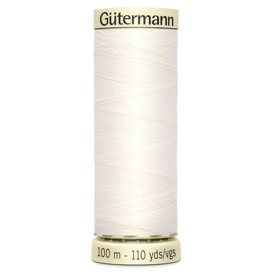Gutermann Sew All Thread 100m Bridal White