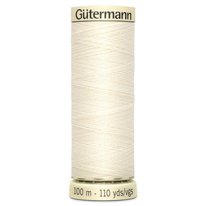 Gutermann Sew All Thread 100m Ivory