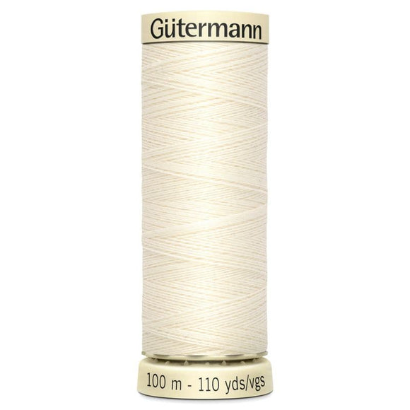 Gutermann Sew All Thread 100m Ivory