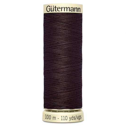Gutermann Sew All Thread 100m Warm Brown