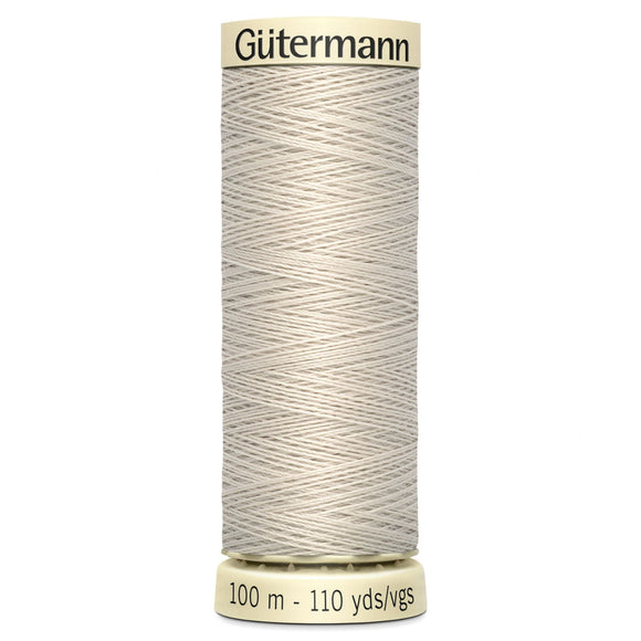 Gutermann Sew All Thread 100m Milk White