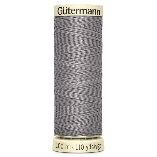 Gutermann Sew All Thread 100m Silver Grey