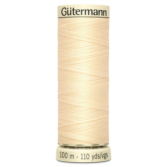 Gutermann Sew All Thread 100m Parchment