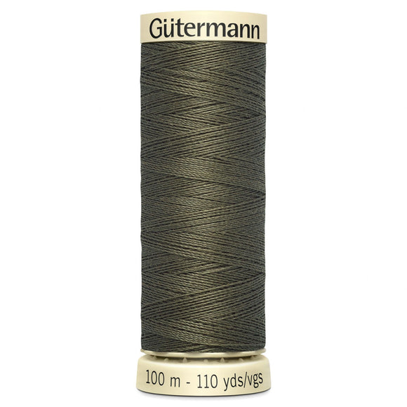 Gutermann Sew All Thread 100m Dark Khaki