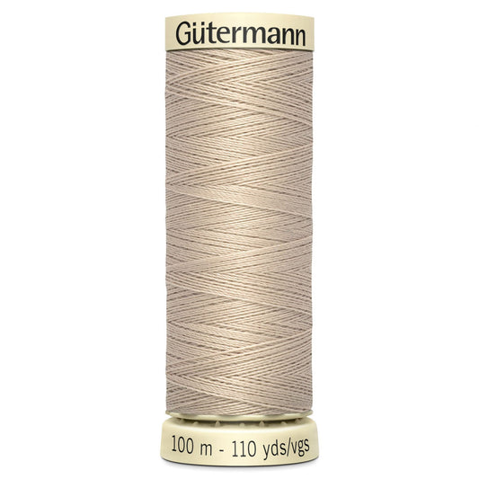 Gutermann Sew All Thread 100m Beige Bone