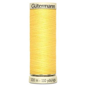 Gutermann Sew All Thread 100m Baby Yellow