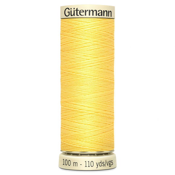 Gutermann Sew All Thread 100m Baby Yellow