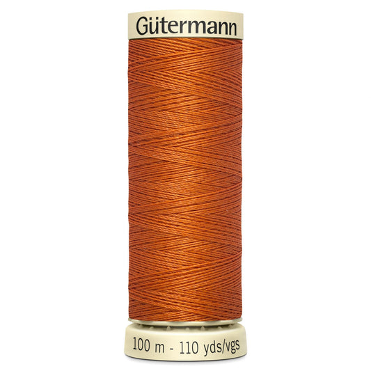 Gutermann Sew All Thread 100m Orange Dusk