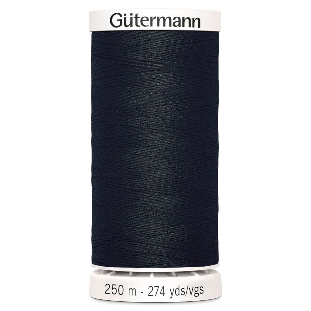 Gutermann Sew All Thread 250m Black 000