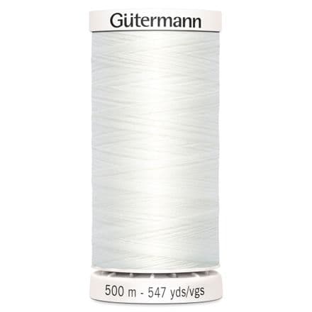 Gutermann Sew All Thread 250m White 800