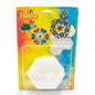 Hama Large Pegboard 4 Pack - Interlocking Hexagon